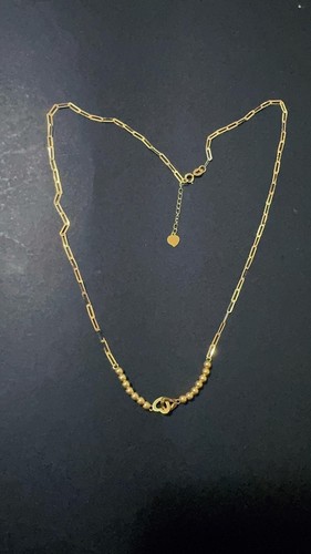 Collana con cuori - con,