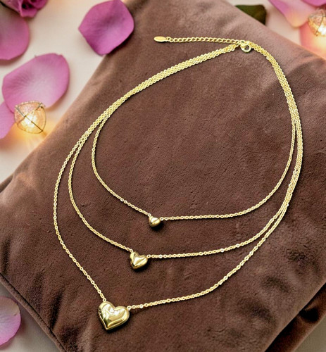 Collana donna tripla - donna,