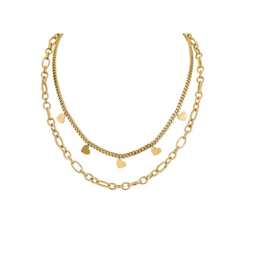 Collana boccadamo doppio filo - collana,