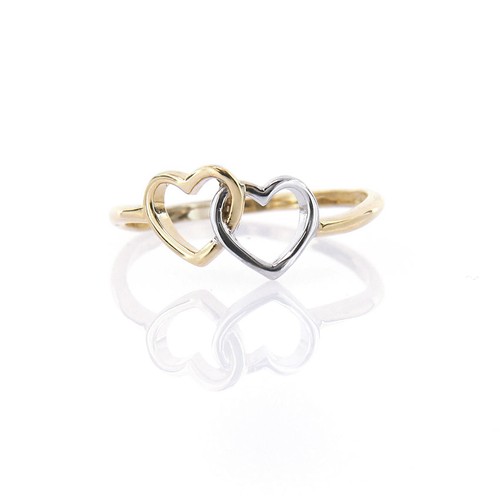 Anello donna cuori oro - in, 2