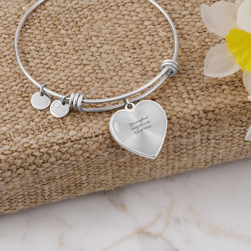 Bracciale ciondolo cuore per - ciondolo,