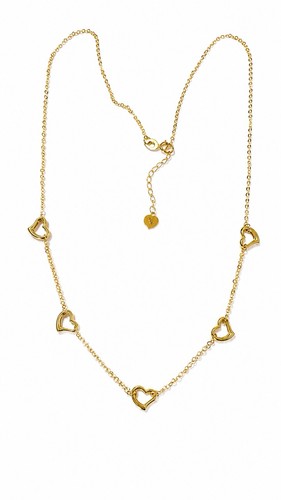 Collana fantasia oro giallo - oro,