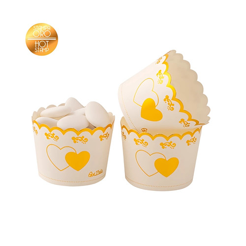 Pirottini cuori oro - cuori,