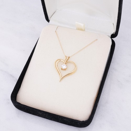 Collana con ciondolo - , cuore
