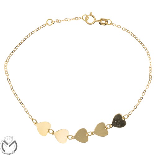 Bracciale oro giallo 750 - bracciale,