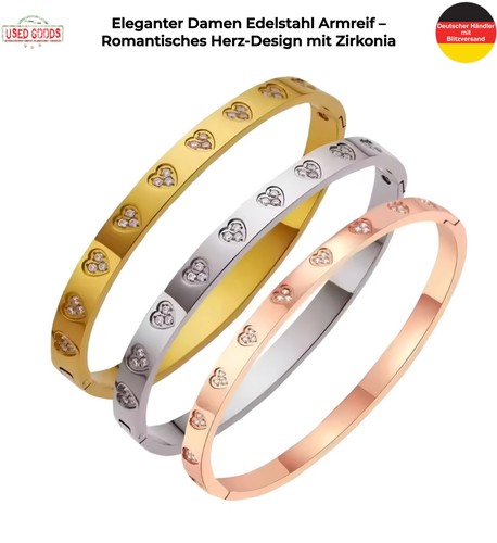 Bracciale donna acciaio inox