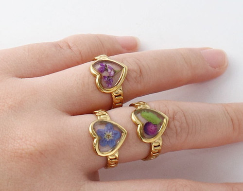 Anello donna acciaio - anello, inox