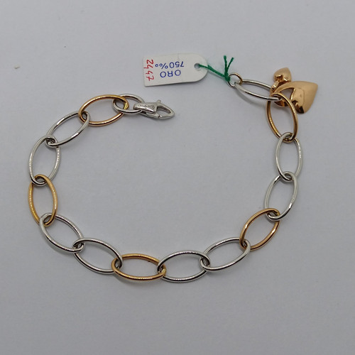 Bracciale donna maglia con - a,
