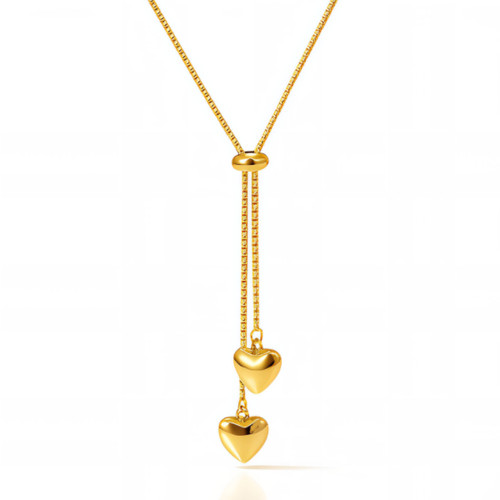 Collana cuori pendenti - collana,