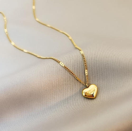 Collana catena ciondolo cuore