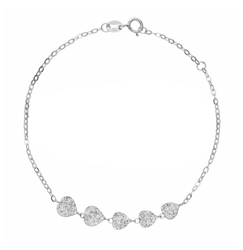 Bracciale oro bianco - in,