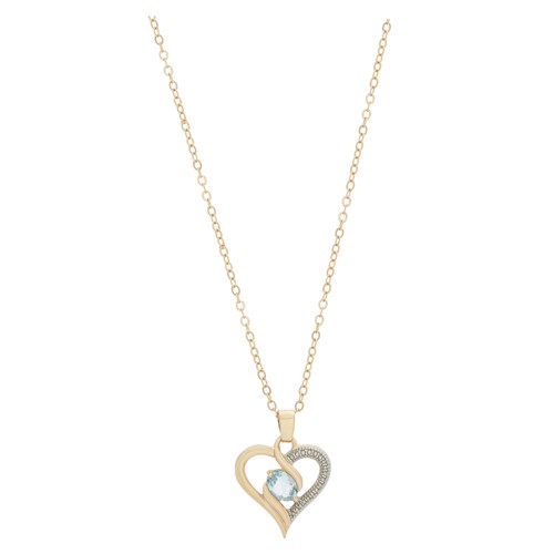 Collana con ciondolo cuore