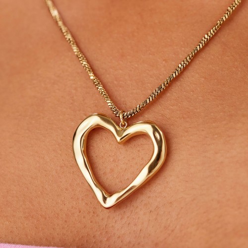 Collana cuore donna sagapo - cuore,