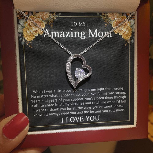 Collana cuore mia mamma - cuore,