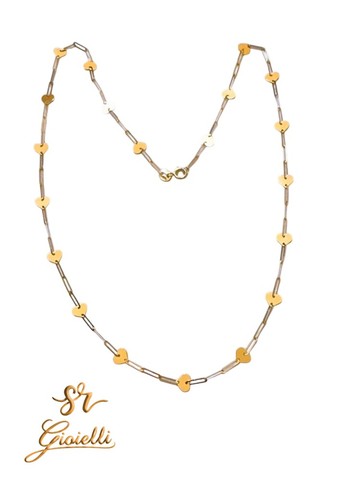 Collana fantasia oro - collana, giallo