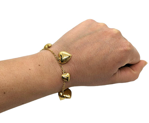 Bracciale cuori donna - bracciale,