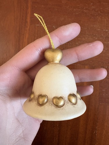 Thun campanella cuori - cuori, oro