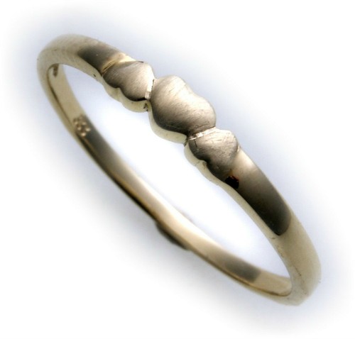 Anello cuori vero - vero, 585
