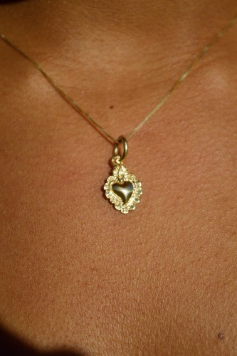 Collana con ciondolo - , cuore